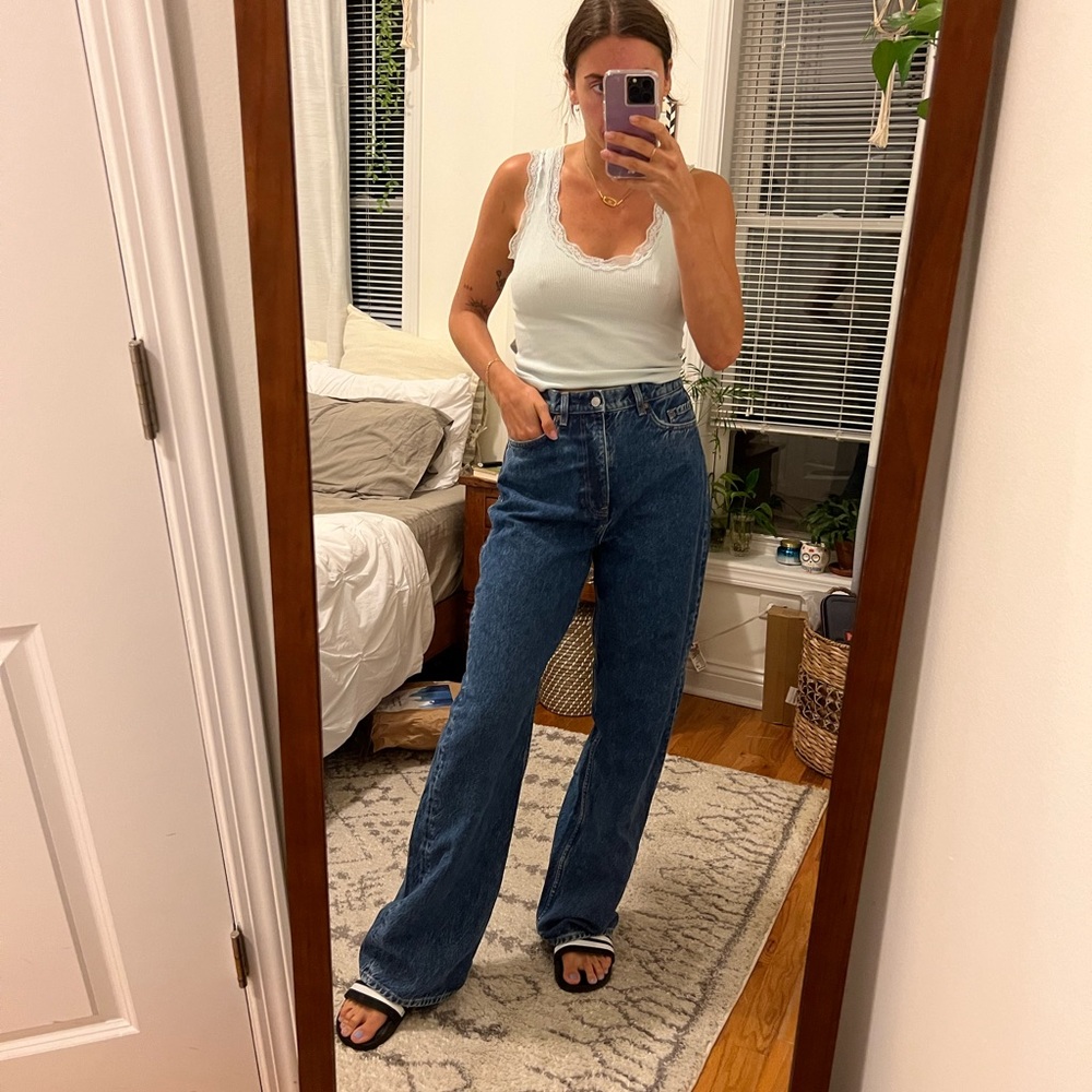 & other stories dear cut jeans NWT - size 28